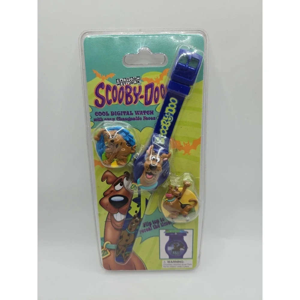 Vintage 2000 Scooby Doo Watch New in Package Hanna Barbera‎ Digital HTF 00s